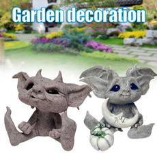 goblinstatue, Decor, Outdoor, Gardening