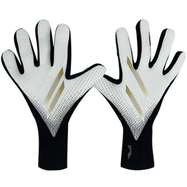 Top Latex football goalkeeper glove quality goods movement male New