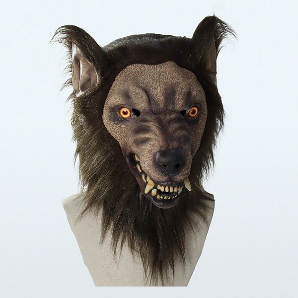 Anime Werewolf Masks Animal Wolf Realistic Cosplay Latex Masques ...