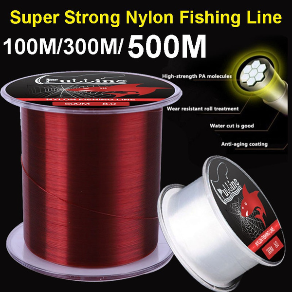 500m Nylon Fishing Line Durable Super Strong Line Monofilament