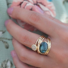 Blues, gold, Gold Ring, Ring