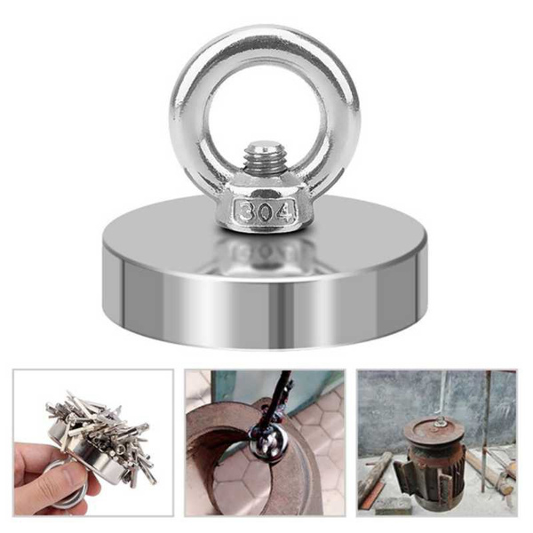 Super Strong Magnet Fishing Powerful Magnetic Search Magnet Aimant Puissant  Neodymium Magnets Salvage Fishing Hook Magnets