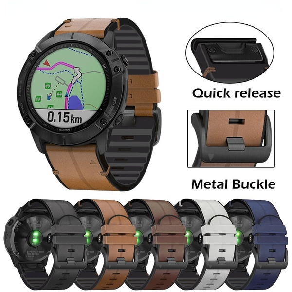 22mm 26mm Quickfit Watch Strap For Garmin Fenix 6 6X Pro GPS 5X 5