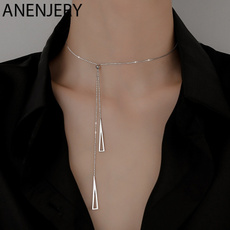 Sterling, clavicle  chain, Chain Necklace, Fashion
