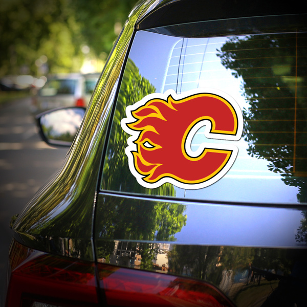 Details About Calgary Flames Nhl Fan Art Vinyl Decal Sticker Graphic