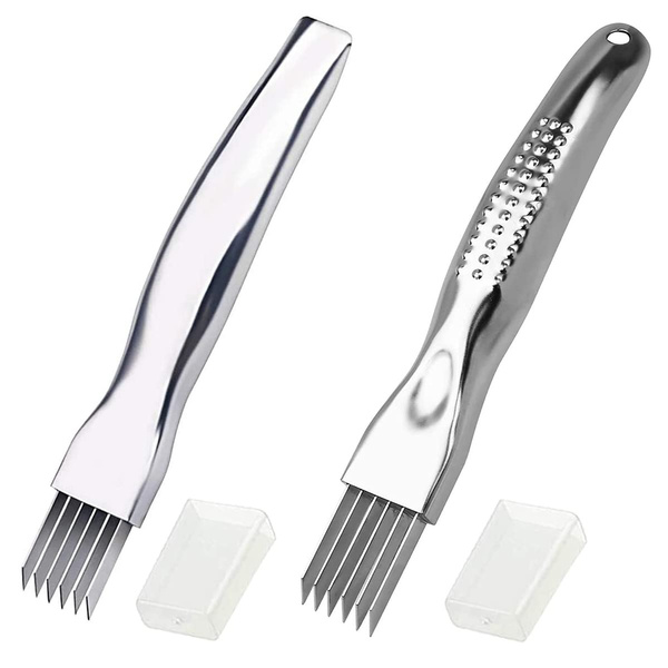 Chopped Green Onion Slicer Tool Sharp Shred Silk The Knife