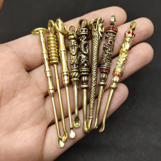 Brass, Mini, Key Chain, Jewelry