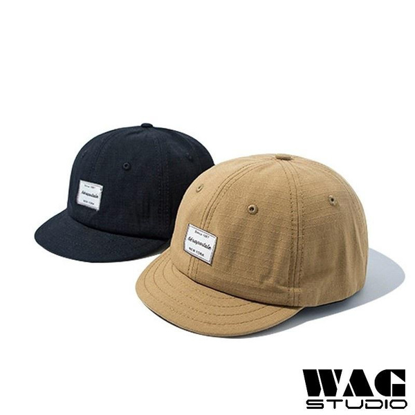 Short store brim cap