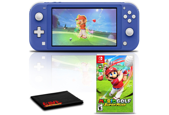 Nintendo Switch Lite ブルー + Super Mario Nintendo Switch Lite 32GB Blue, Mario Kart 8 Deluxe Bundle