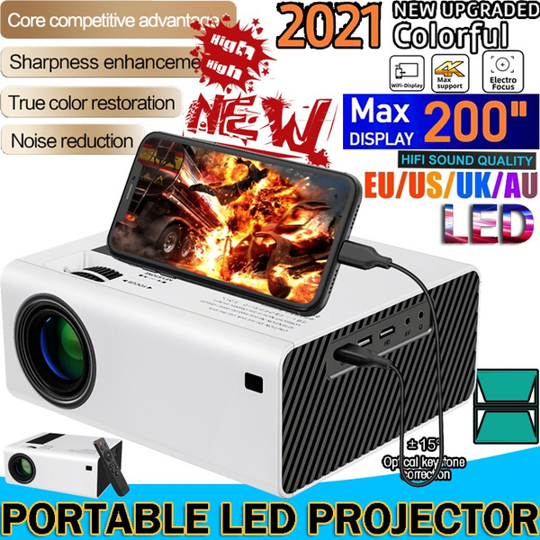 HD Projector Mini Mini Portable LED 