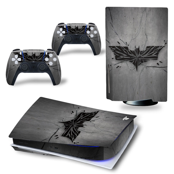 Skinny PS5 Skin Batman Grey Logo for PlayStation 5 Disc Edition 1x