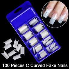 Nails, acrylic nails, clearnail, Beauty