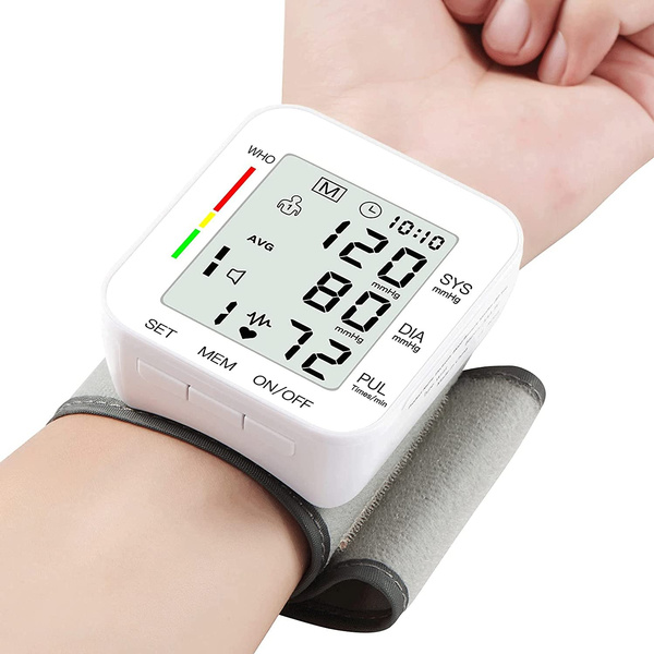 Automatic Adjustable Wrist Digital Blood Pressure Monitor Large