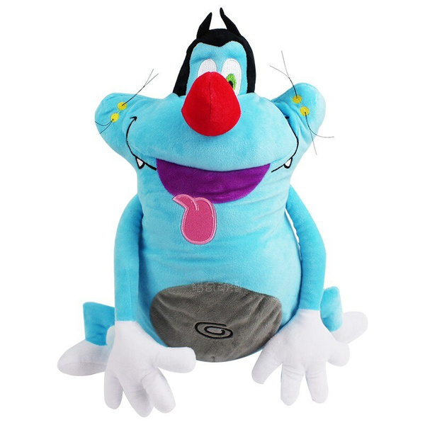14inch Anime Oggy et les Cafards Oggy and the Cockroaches Fat Cat Plush