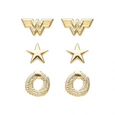 Superhero, justiceleague, gold, Stainless Steel