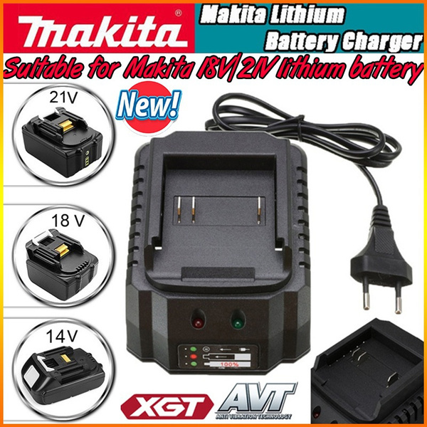 2022 Newest 14V 18V 21V Power Tool Battery Charger 21V Li ion Battery Charger Replacement Special Charger for Makita Battery Wish