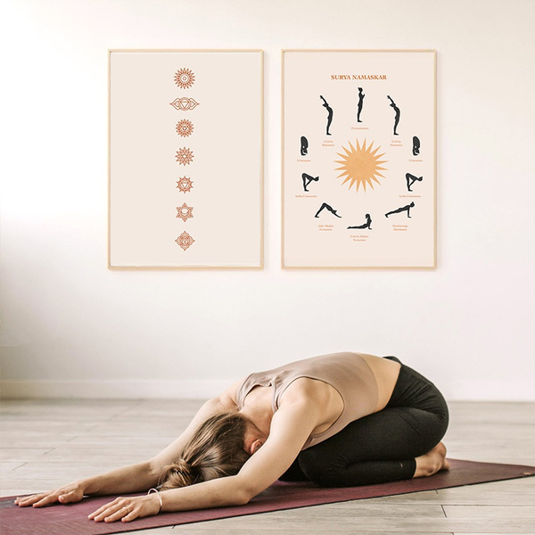 Minimal Abstract Art-Yoga Art Print