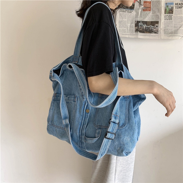 Denim handbags for discount ladies