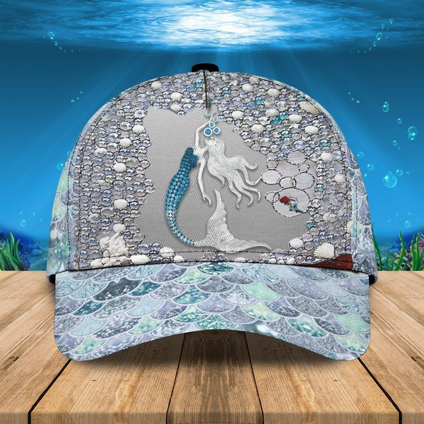 Little Mermaid Pearl Baseball Cap 