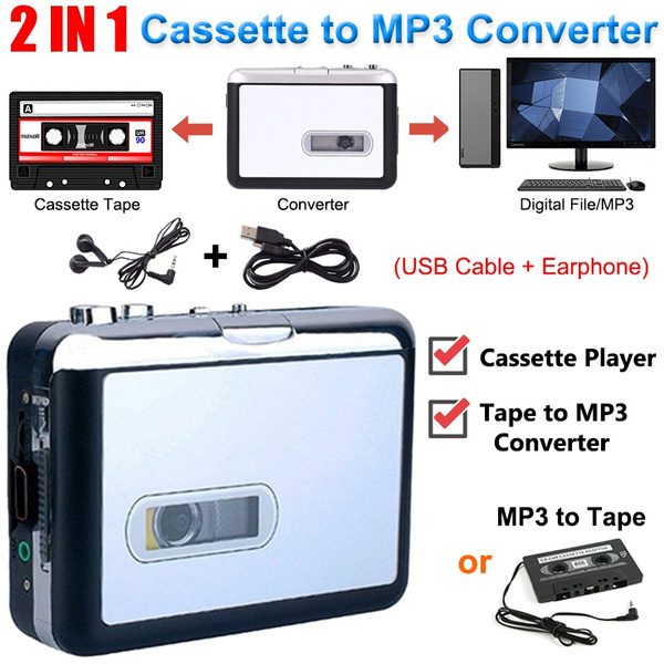 Convertisseur de cassette audio à MP3, WAV 
