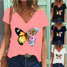 butterfly, Summer, Fashion, Graphic T-Shirt