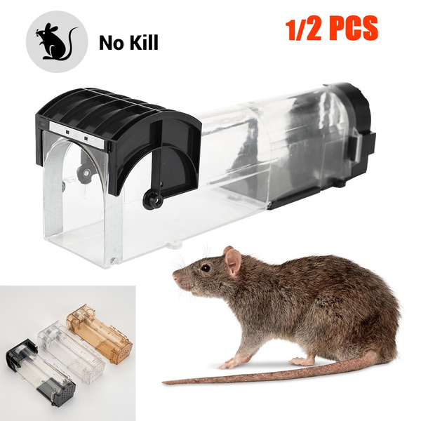 1 Pcs Reusable Mouse Trap No Kill Rats Cage Mousetrap Smart Mouse