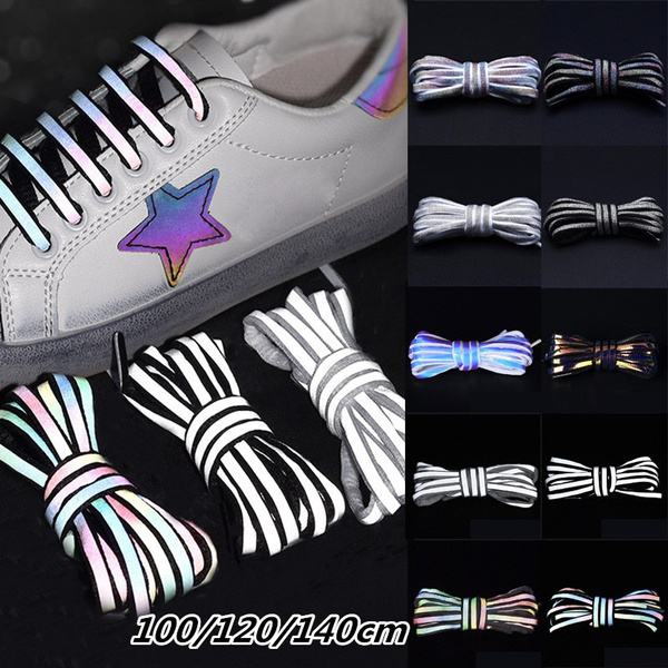 holographic shoe laces