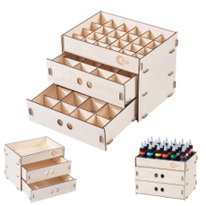 Box, paintorganizer, paintholder, woodenpaintrack