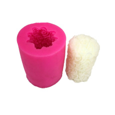 cylindermold, Flowers, Silicone, Molds