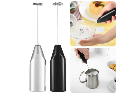 1pcs Electric Egg Beater Milk Coffee Frother Drink Foamer Mixer