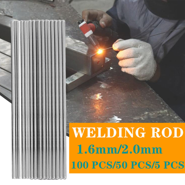 100x 1.6/2.0MM Aluminum Solder Melt Welding Flux Cored Rod Wire Brazing Reliable 