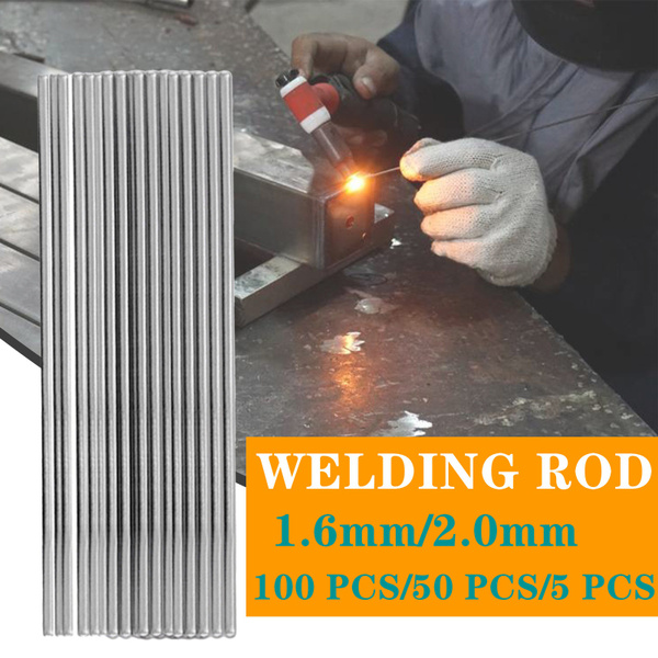 100x 1.6/2.0MM Aluminum Solder Melt Welding Flux Cored Rod Wire Brazing Reliable 100x 1.6/2.0MM Aluminum Solder Melt Welding Flux Cored Rod Wire Brazing Reliable