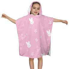 pink, kidshoodedbathtowel, hooded, Towels