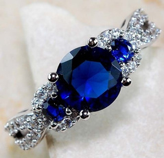 Sterling, Blues, 925 sterling silver, Jewelry