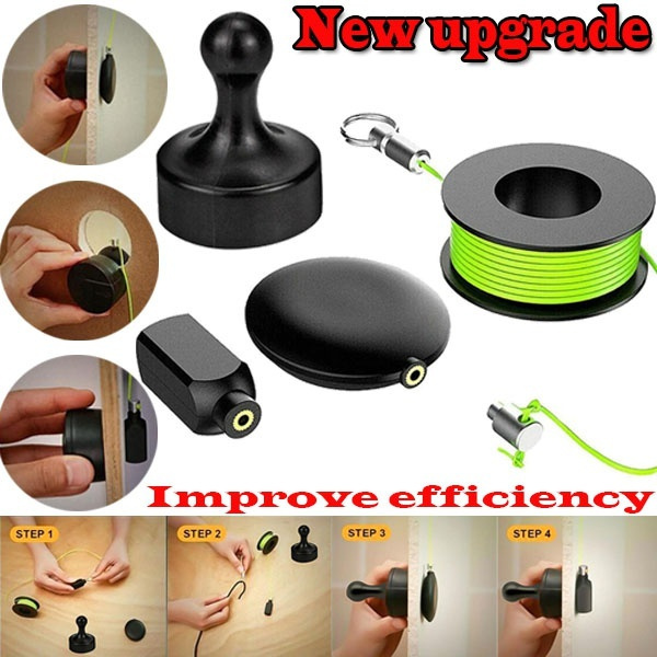 Upgraded Threader Professional Wiremag Puller Portable Wire