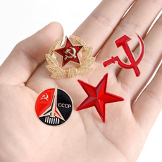 communistbrooch, Star, Pins, ussrpin