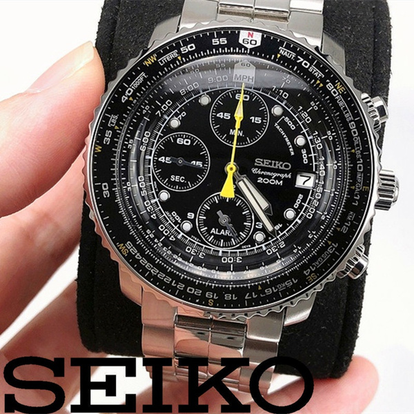 seiko flight chronograph