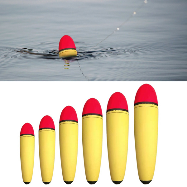 5Pcs EVA Slip Bobbers Fishing Floats and Bobbers Spring Oval Slip Floats  for Crappie Catfish Panfish Walleyes Fishing MAD
