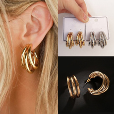 Hoop Earring, Jewelry, Stud Earring, Vintage