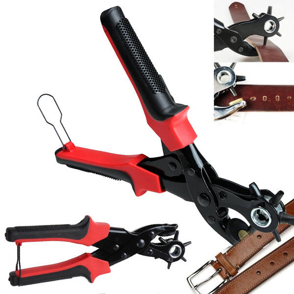 Sewing Machine Leather Belt Hole Punch Watchband Strap Household 