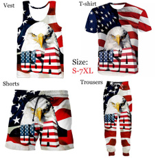 americanflaganniversary, Vest, trousers, nationalflag