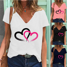 Summer, Fashion, Graphic T-Shirt, Heart