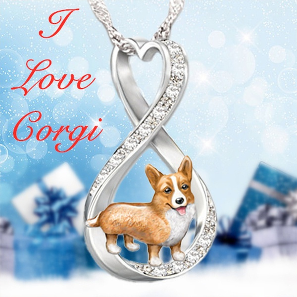 Corgi gifts Corgi mom Corgi necklace