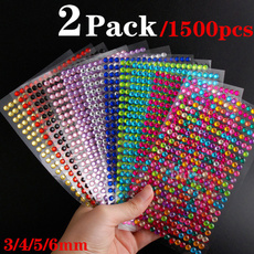 nail stickers, acrylicrhinestone, Colorful, Stickers