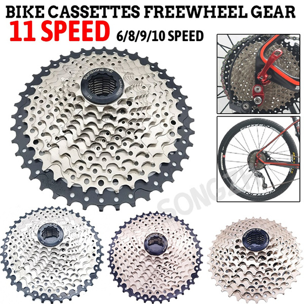 MTB Road Bike Bicycle Cassette Freewheel 8 9 10 Speed Flywheel Sprocket Gear 