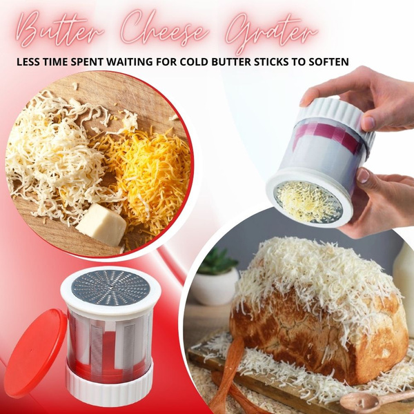 Butter Cheese Grater, Butter Grater Knife Magic Cooking Innovations Butter  Mill, Stainless Steel Blue Ribbon Potato Cutter, Shredder Corn On The Cob
