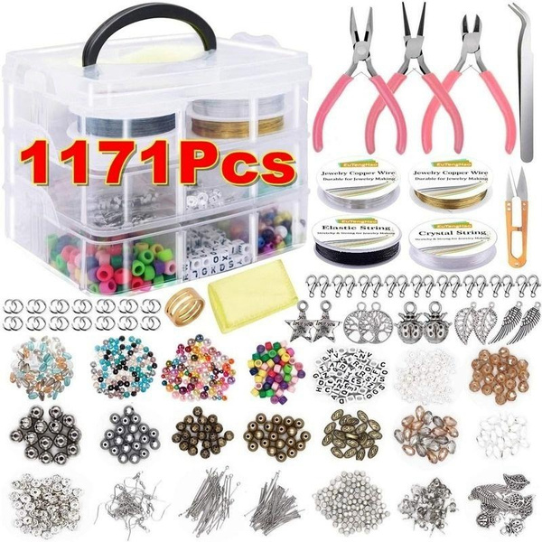Jewelry Making Kit With Jewelry Making Tools Jewelry Making Supplies Kit  Jewelry Repair and Beading Kit for Jewelry Making 