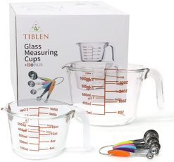 measuringkitchencupsglas, Cup, Glass, glassmeasuringcupset
