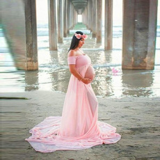lace dresses, pregnantmaternitydresse, chiffon, long dress