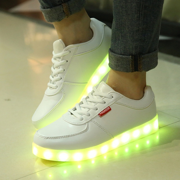 Catastrofe Bibliografie ingesteld 2018 Basket Light Up Led Shoes Mens Shoes Led Schoenen Women Casual Lovers  Luminous Femme Chaussures Lumineuse for Adults [<w85  Fabianaaee/鞋2104/cny/r25>] | Wish
